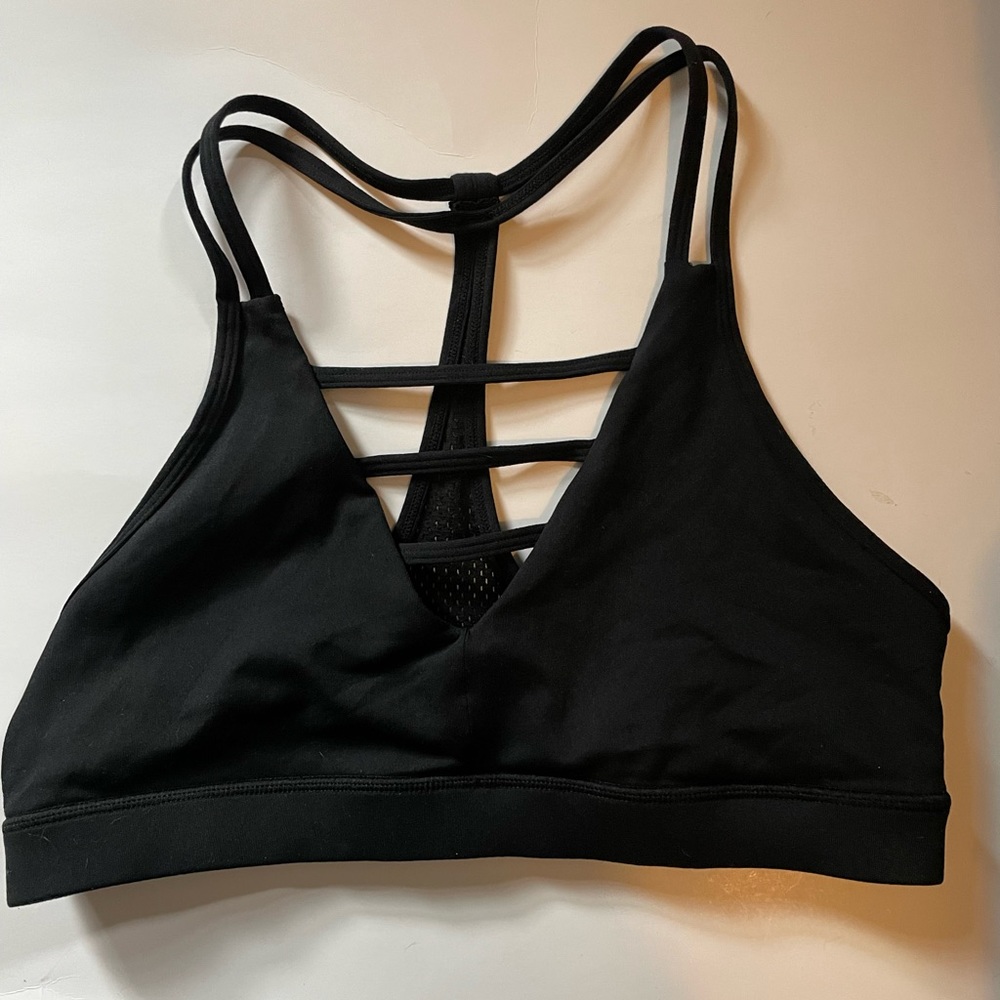 Zyia Black Grid Bra